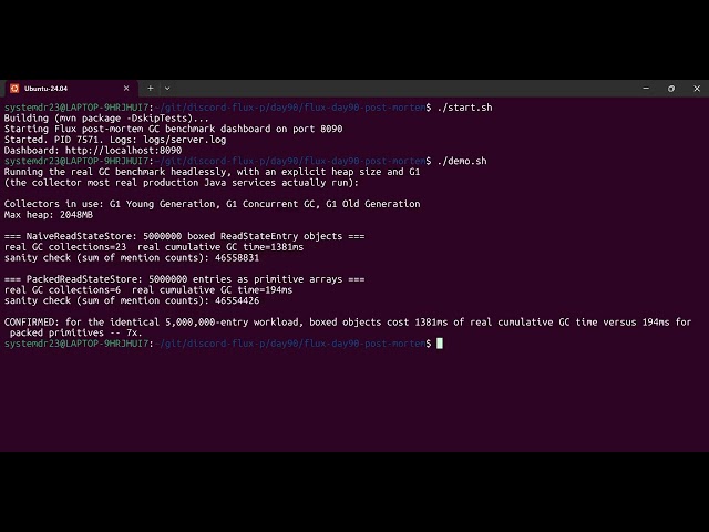 Day 90:Real JVM GC Benchmark Like Discord's Read States Migration | Java Performance & System Design