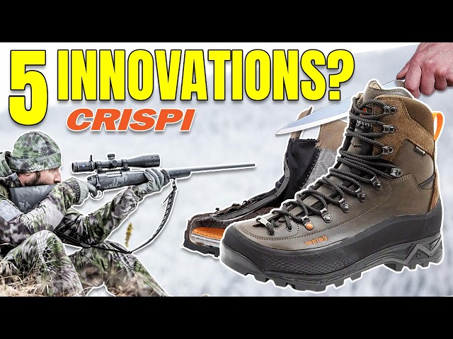 Whats Inside the Most “Innovative” Hunting Boot - Crispi