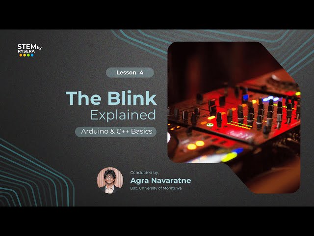 Arduino and C++ #4 // Basic Blink Code Explanation #programming #Arduino #C++ #sinhala