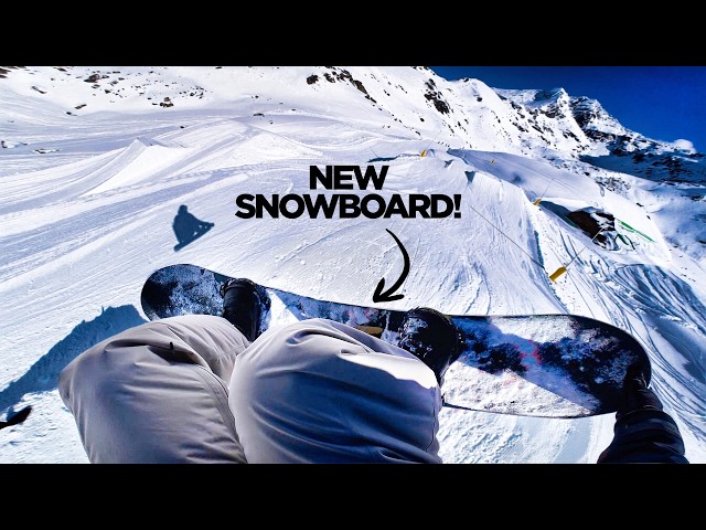 POV: I GOT A BRAND NEW SNOWBOARD SETUP! 🔥