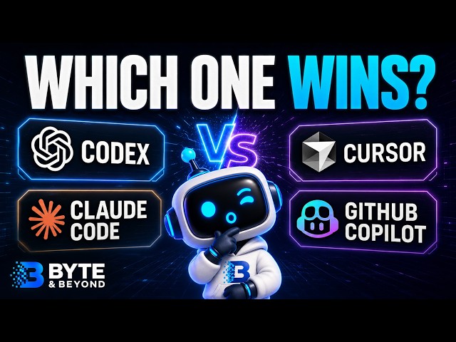 Codex vs Claude Code vs Cursor vs Copilot — Best AI Coding Agent in 2026?