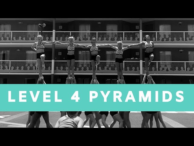 Level 4 cheerleading pyramids
