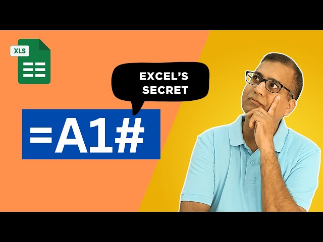 # Sign Usage in Array Function - Only 1 Excel Symbol Will Save You HOURS