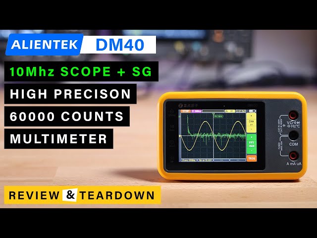 Alientek DM40 ⭐ High Precision Multimeter + Scope + SG