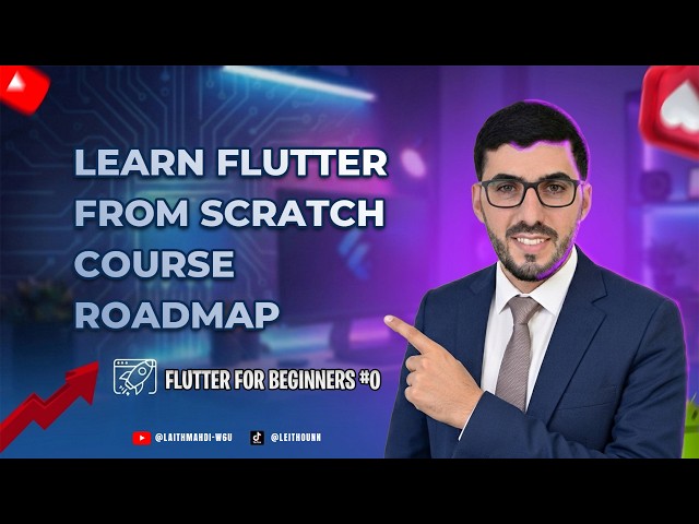 Learn Flutter from Scratch 🚀 | Course Roadmap & What You'll Build | Flutter for Beginners #0