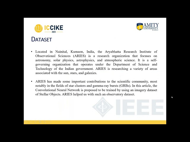 ICCIKE 2023 | Paper Code: 08 | Anurag Dutta (Pre-Presentation)