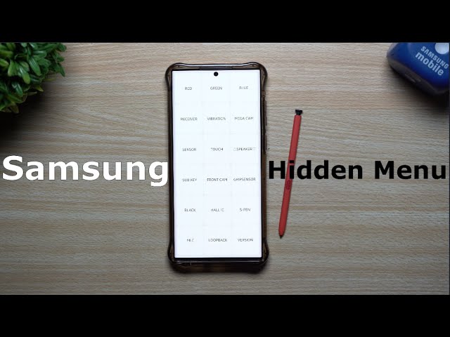 Samsung's Secret Hidden Menu - Now, You're An Expert!