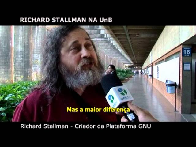 Entrevista com Richard Stallman - Movimento Pelo Software Livre