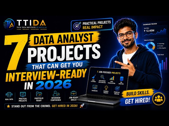 How to Become a Data Analyst in 2026 | Complete Roadmap | TTIDA