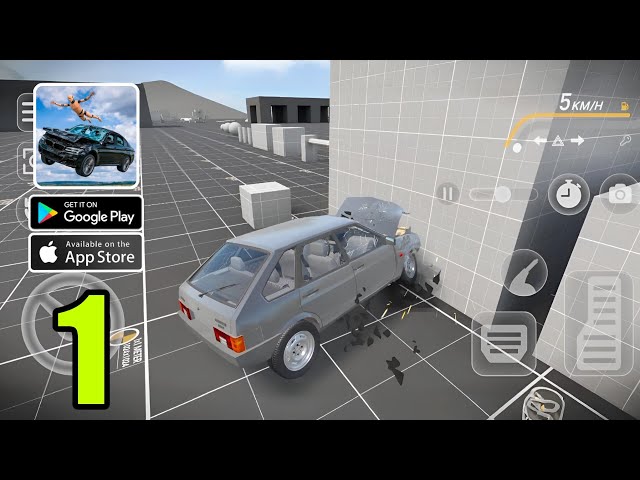 Crash Test Simulator 3 Gameplay (Android, iOS)