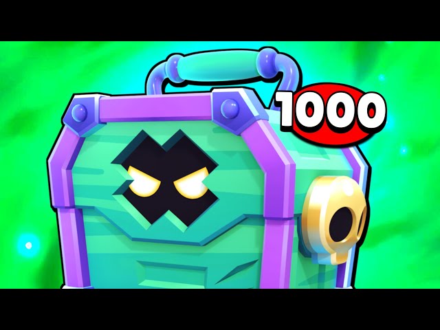 I Opened 1000 Coffin Boxes in Brawl Stars