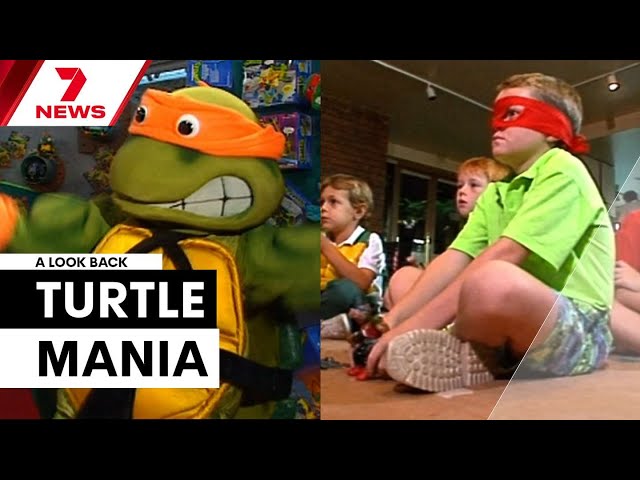 'Radical dude!': How Teenage Mutant Ninja Turtle mania came to Australia | 7NEWS