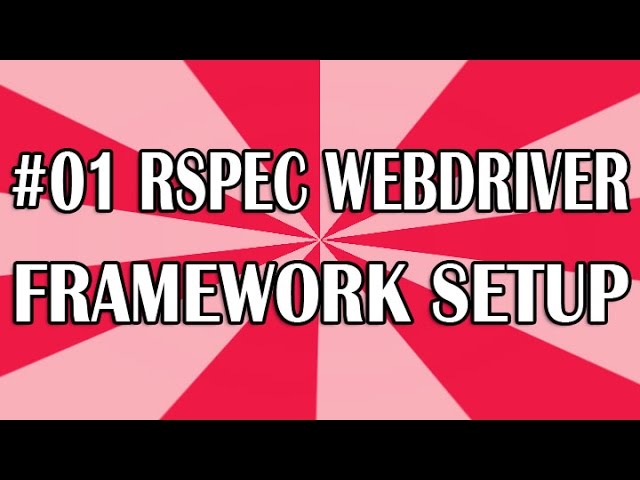 RSpec Tutorial for Beginners 01 (Setup Ruby, Rspec and RubyMine) | QAShahin
