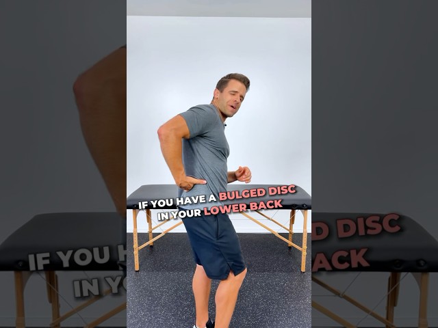The Best Exercise To Fix A Bulging Disc In Your Lower Back! #backpain