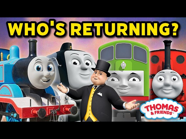 All Returning Characters to Thomas and Friends' 2026 Reboot TV Series! (NEXT MONTH)