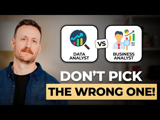 DATA ANALYST vs. BUSINESS ANALYST | What's BEST for YOU?