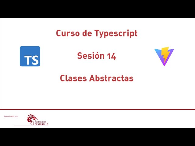Abstract Classes in TS #14 - Typescript Course - Development Courses