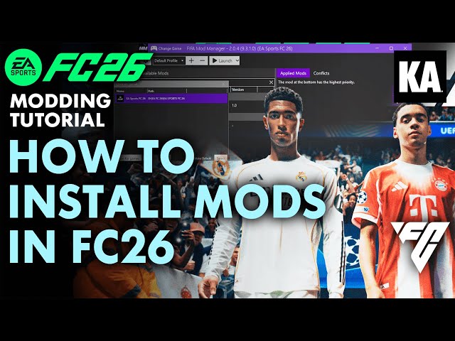 HOW TO INSTALL MODS IN FC26 | MODDING TUTORIAL | FC 26