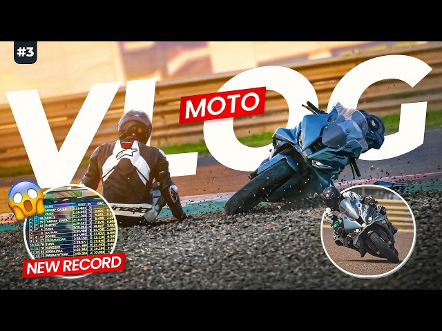 I CRASHED MY BMW S1000RR 😱 | MOTO VLOG #3