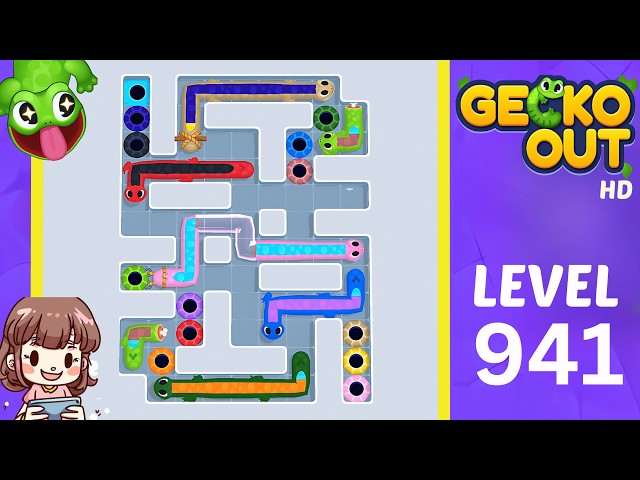 Gecko Out Level 941 Solution Walkthrough