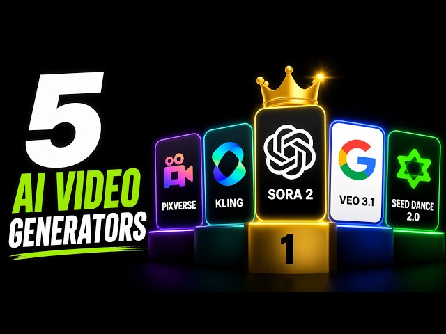 I Tested the Best AI Video Generators in 2026