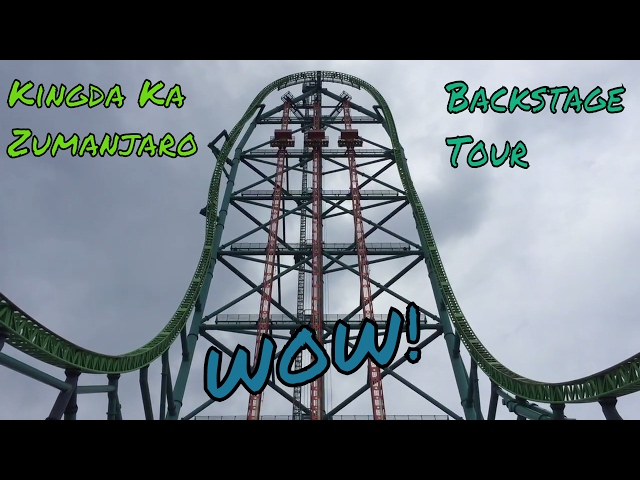 Kingda Ka Backstage Tour (ACE's Riding of the Bull)- Six Flags Great Adventure