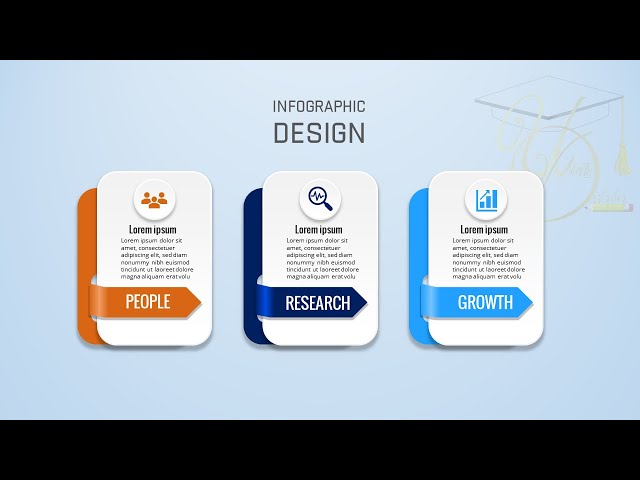 3 steps infographic slide in PowerPoint  tutorial no 70
