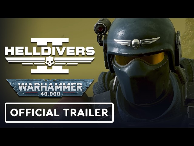 Helldivers II x Warhammer 40,000 - Official Legendary Warbond Trailer