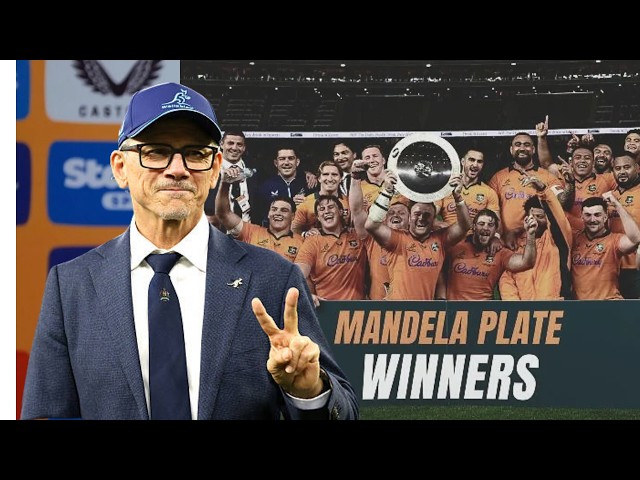 Less Kiss REACTS After Wallabies STUN Springboks | Wallabies Post-Match Press Conference
