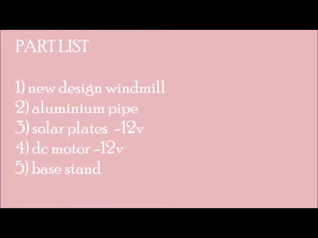 Windmill Power generation