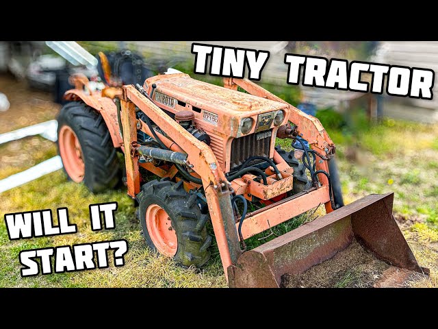 Buying and refurbishing an old Japanese tractor