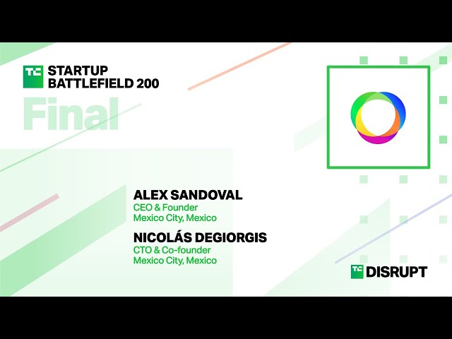 Finalist Allie Systems Pitches at Startup Battlefield | TechCrunch Disrupt 2023