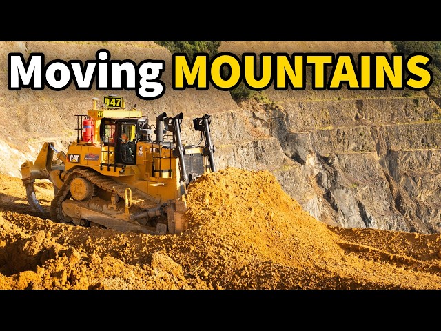 Moving a Mountain of Dirt! Quarry Expansion in New Zealand