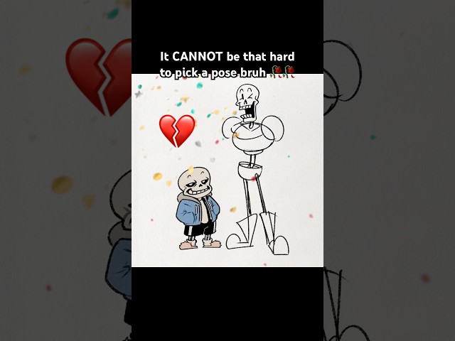 5 hours for what 😭 #undertale #art #artist #timelapse #fanatt #sans #papyrus #fanart #deltarune