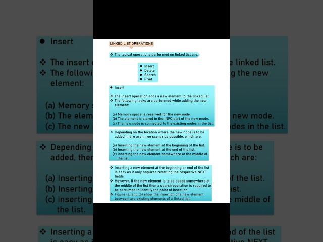 LINKED LIST Part 1 #linkedlist #datastructures #datastructure #computerscience #bca #linkedlists