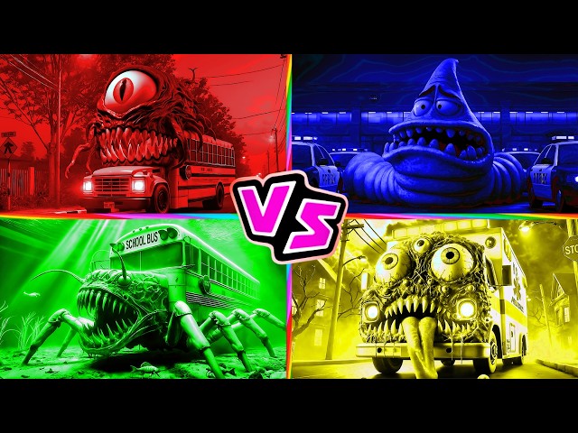 School Bus Monster 🆚 PATRICK.EXE 🆚 SCHOOL BUS 🆚 Mutated Monster 🎶 Tiles Hop EDM Rush
