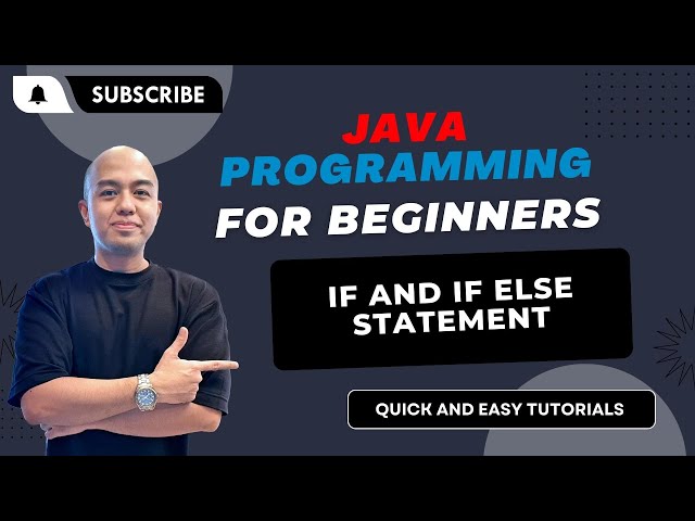 Java Control Structure | IF and IF Else