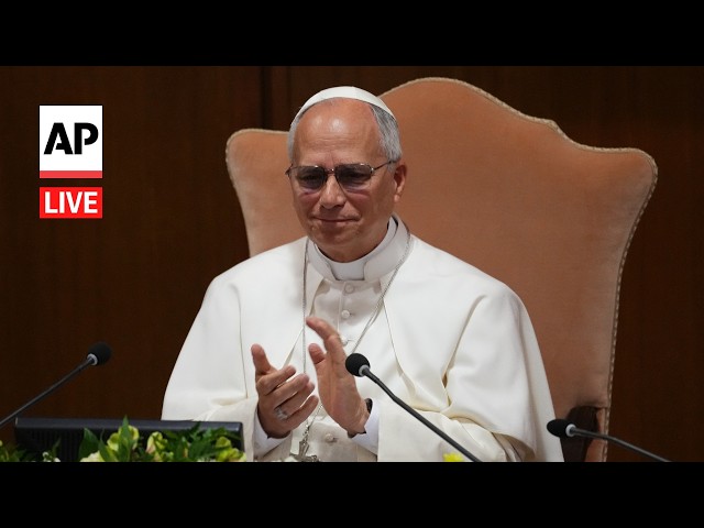 LIVE: Pope Leo XIV and Anthropic co-founder unveil AI-focused encyclical