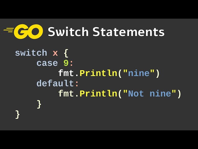 Switch statements in Golang with fallthrough - Go programming language tutorial (7)