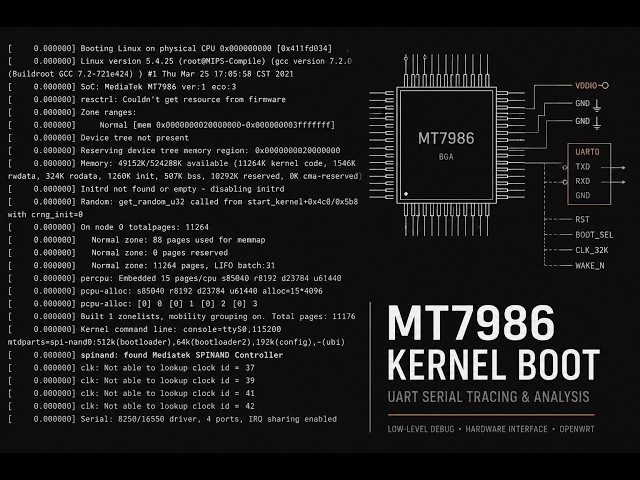 Flash Partitions and Volatile Bridges Advanced MT7986 Kernel Boot Debugging