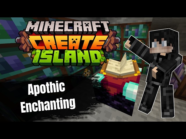 Une NOUVELLE aventure commence !  Apothic Enchanting | Create Island #1