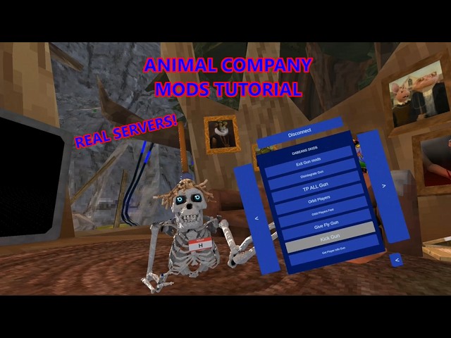 How To Get Mods In ANIMAL COMPANY! (Tutorial and Review)