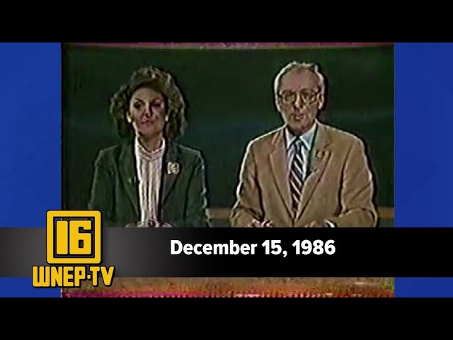 Newswatch 16 for December 15, 1986 | From the WNEP Archives