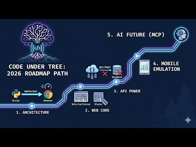 Code Under Tree: Playwright Python Mastery Roadmap