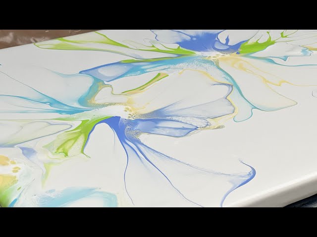 Spring Dutch Bloom Blowout 🐣 Paint Pouring Pastels