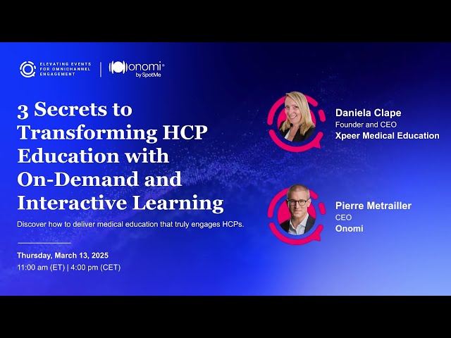 3 Secrets to Transforming HCP Education with On-Demand and Interactive Learning