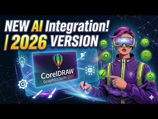 Maximizing Creative Flow with CorelDRAW 2026: Human Creativity Meets Artist Intelligence.