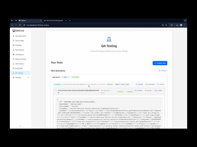 Create Unit Tests from Recorded Traces with BitDive Replay (Java/Spring, JUnit, Maven, CI/CD)