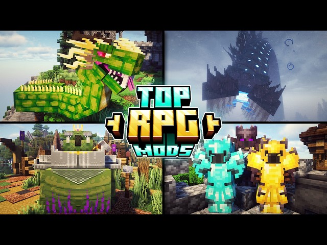Top 15 Minecraft RPG Mods (Forge/Fabric/NeoForge)