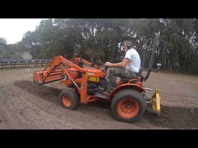 SubCompact Tractor Implements for Gardening